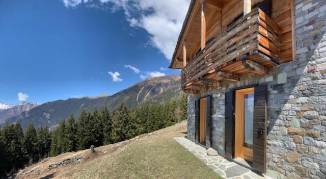 Апартаменти Chalet Baita Delle Favole Di Rosarita Berbenno di Valtellina Екстер'єр фото